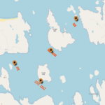 Scottish Fish Farms spotted by KAMAHU's AI