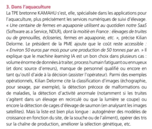 Produits de la Mer n°227 (2024.11) : L'IA au service de la filière des produits aquatiques