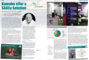 Fish Farmer Magazine (October-November 2018) : KAMAHU offer a SAASy solution